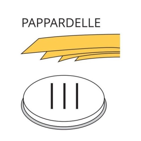 Matryca formująca do maszynki do makaronu PF80E i MPF8N PAPPARDELLE - 16 mm Resto Quality