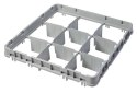 Nadstawka do koszy CAMBRO FULL DROP 500×500 mm szara, model E1 36 przegródek