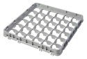 Nadstawka do koszy CAMBRO HALF DROP 500×500 mm szara, model E2 36 przegródek