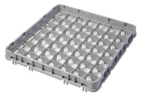 Nadstawka do koszy CAMBRO HALF DROP 500×500 mm szara, model E2 36 przegródek