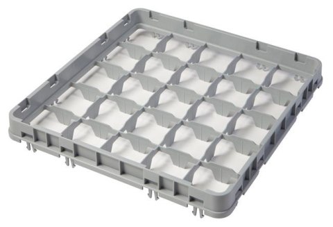 Nadstawka do koszy CAMBRO HALF DROP 500×500 mm szara, model E2 9 przegródek