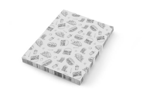 Papier pergaminowy, HENDI, 500 szt., 200x250mm