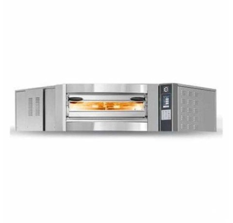 Piec narożny do pizzy Cuppone Caravaggio | CR835/1 TS | elektryczny | panel dotykowy | 8x36 cm | 11,8 kW | 1445x1639x430 mm Cuppone