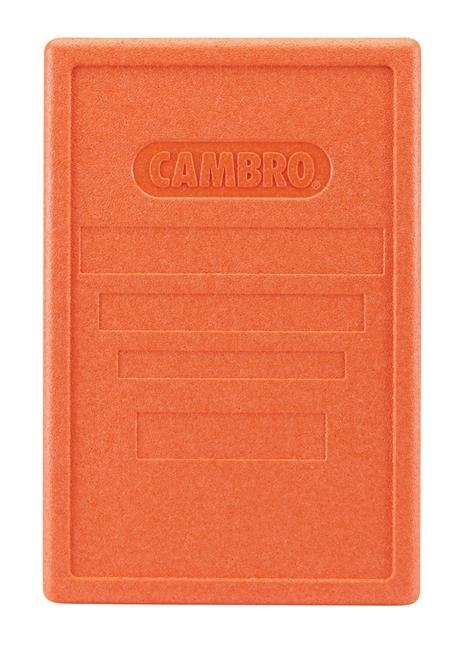 Pokrywa do pojemników termoizolacyjnych CAMBRO Cam GoBox® ładowanych od góry czarna