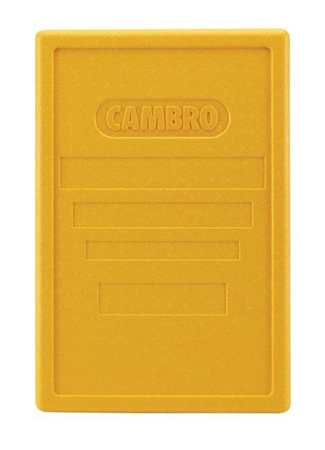 Pokrywa do pojemników termoizolacyjnych CAMBRO Cam GoBox® ładowanych od góry czerwona