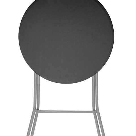 Stolik koktajlowy, AmerBox, czarny, ?800x(H)1100mm, Okrągły