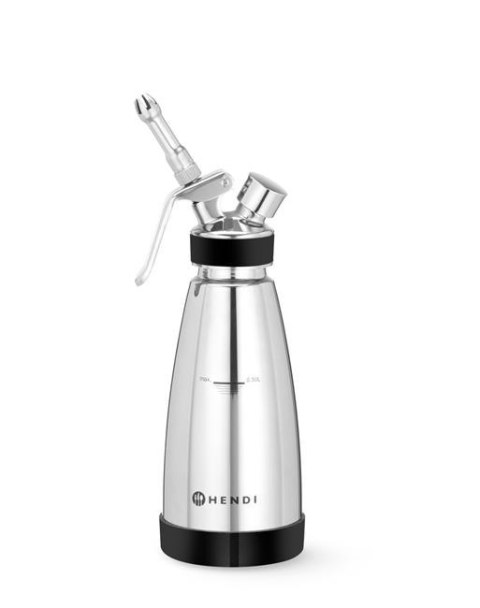 Termo syfon do ciepłych i zimnych sosów, HENDI, 0,5L, ?95x(H)275mm