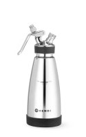 Termo syfon do ciepłych i zimnych sosów, HENDI, 0,5L, ?95x(H)275mm