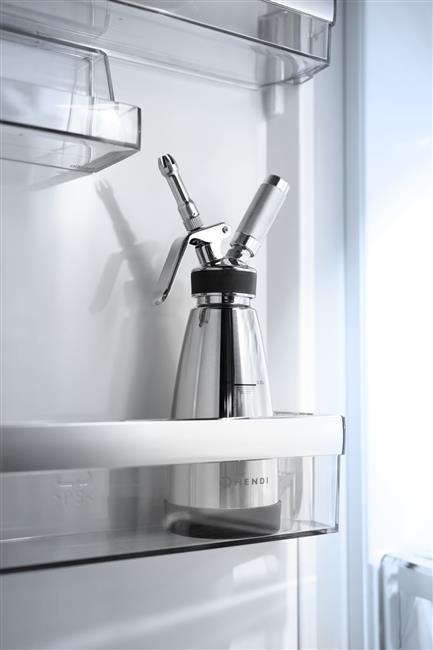 Termo syfon do ciepłych i zimnych sosów, HENDI, 0,5L, ?95x(H)275mm