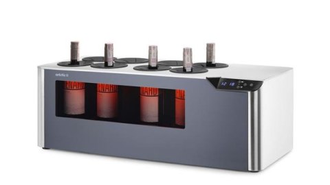 Chłodziarka do wina nastawna dwustrefowa, Cellar, Arktic, czarny, 220-240V/60W, 800x350x(H)293mm