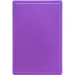 Deska do krojenia, fioletowa, HACCP, 600x400x18 mm Stalgast