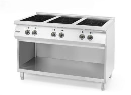 Kuchenka indukcyjna z 6 polami grzewczymi, HENDI, 400V/25500W, 1200x700x(H)890mm