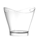 Misa do wina i szampana, BarUp, 6L, transparentny, 300x240x(H)260mm, Owalny