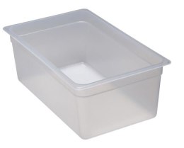 Pojemnik GN 1/1 z przezroczystego polipropylenu, Cambro, GN 1/1, transparentny, 325x530x(H)65mm 13 l