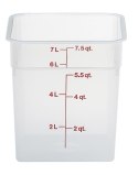 Przezroczysty pojemnik polipropylenowy na żywność CAMBRO CamSquare® 17,2 l