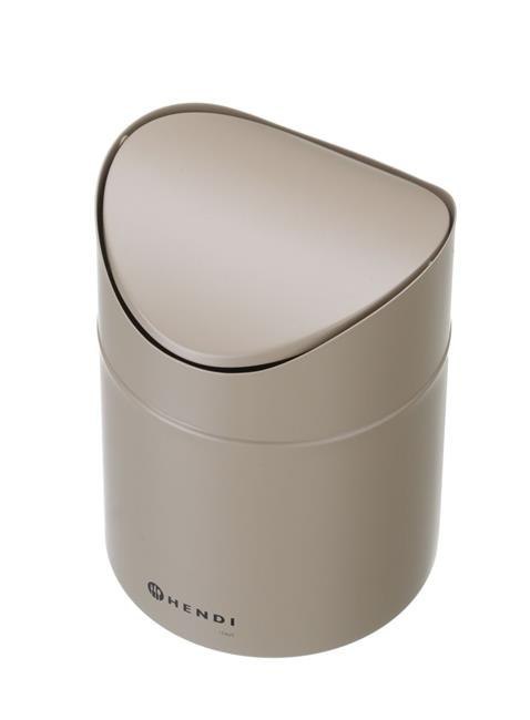 Śmietniczka stołowa, HENDI, 1,2L, beżowy, ?120x(H)165mm
