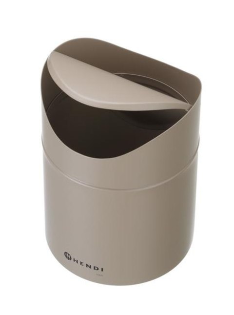 Śmietniczka stołowa, HENDI, 1,2L, beżowy, ?120x(H)165mm