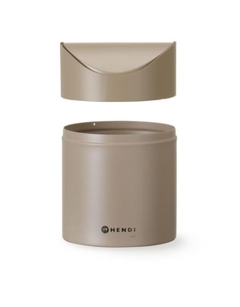 Śmietniczka stołowa, HENDI, 1,2L, beżowy, ?120x(H)165mm