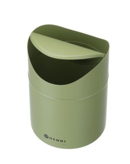 Śmietniczka stołowa, HENDI, 1,2L, zielony, ?120x(H)165mm