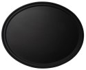 Taca do serwowania CAMBRO CAMTREAD® owalna, antypoślizgowa czarna