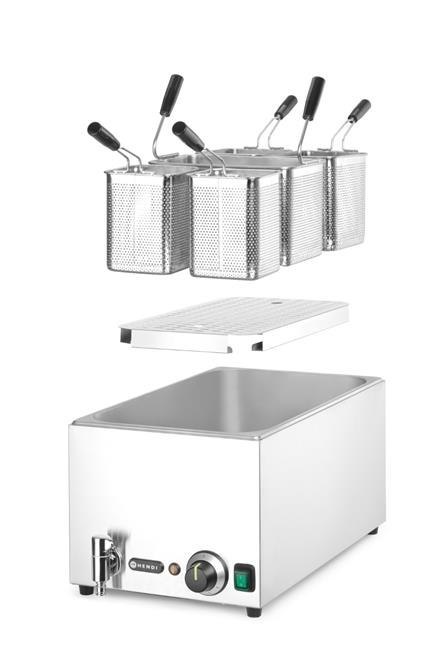 Urządzenie do gotowania makaronu, HENDI, 25L, 220-240V/3500W, 601x326x(H)279mm