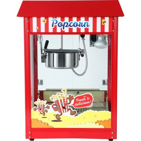 Urządzenie do popcornu, czerwony, Gredil, P 1.5 kW Gredil