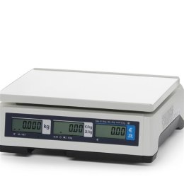 Waga kalkulacyjna z legalizacją, 15 kg, CAS, 304x324x(H)112mm
