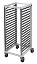 Wózek CAMBRO Camshelving® do transportu pojemników 18 × GN 2/1