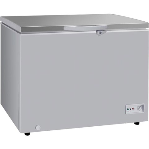 Zamrażarka skrzyniowa z pokrywą ze stali nierdzewnej, Gredil, V 230 l Gredil