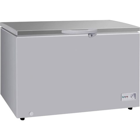 Zamrażarka skrzyniowa z pokrywą ze stali nierdzewnej, Gredil, V 282 l Gredil