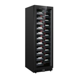 Chłodziarka do wina WC1281BF wolnostojąca i do zabudowy | 425 l / 128 butelek | 595x695x1804 mm Resto Quality