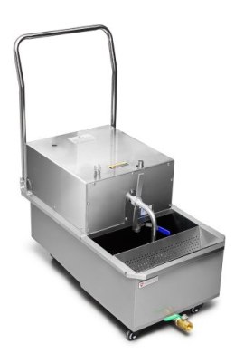 Filtr oleju do smażenia | urządzenie do filtrowania oleju | zbiornik 30l | wydajność filtracji 20 l/min | RQOF48L Resto Quality