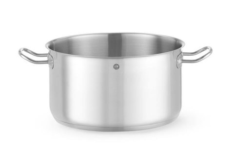 Garnek średni bez pokrywki, HENDI, Kitchen Line, 9,4L, ?280x(H)155mm