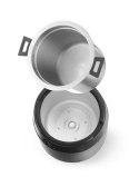 Kociołek do zupy Waterless, 10l, HENDI, 10L, czarny, 220-240V/450W, ?330x(H)398mm