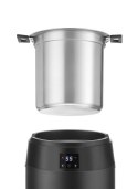 Kociołek do zupy Waterless, 10l, HENDI, 10L, czarny, 220-240V/450W, ?330x(H)398mm
