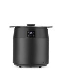 Kociołek do zupy Waterless, 10l, HENDI, 10L, czarny, 220-240V/450W, ?330x(H)398mm