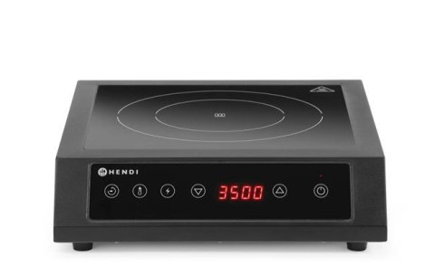 Kuchenka indukcyjna 3500 D XL, HENDI, czarny, 220-240V/3500W, 355x400x(H)100mm