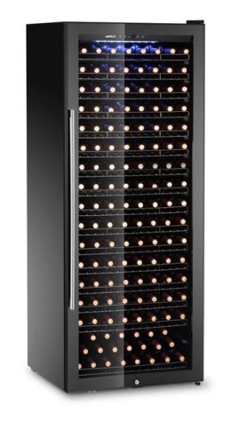 Lodówka do wina, 1-strefowa, 224 butelek, Arktic, 542L, czarny, 690x700x(H)1833mm