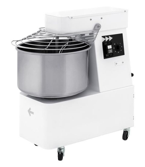 Miesiarka spiralna ze stałą dzieżą o 2 prędkościach, 48 l, Prismafood, 128 kg/h, 48L, 400V/2200W, 480x805x(H)850mm Wariant podst