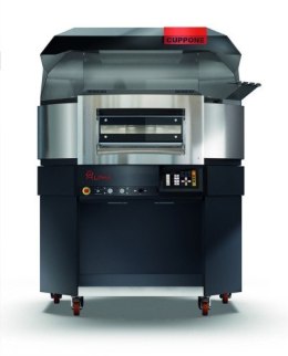 Piec do pizzy elektryczny obrotowy Cuppone Alpha | rotacyjny | jednokomorowy | kamień wysokotemperaturowy | 14x30 | AO140/1TSN Cuppone