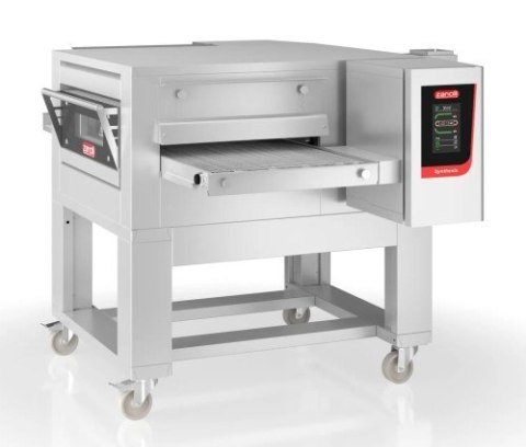 Piec do pizzy tunelowy | gazowy | Zanolli Synthesis 08/50 GAS/MC TOUCH IoT | wyświetlacz dotykowy | 2 lata gwarancji Resto Quality
