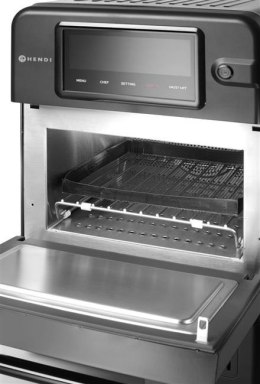 Piec konwekcyjno-mikrofalowy CombiTurbo , HENDI, 18L, czarny, 230V/3000W, 402x735x(H)608mm