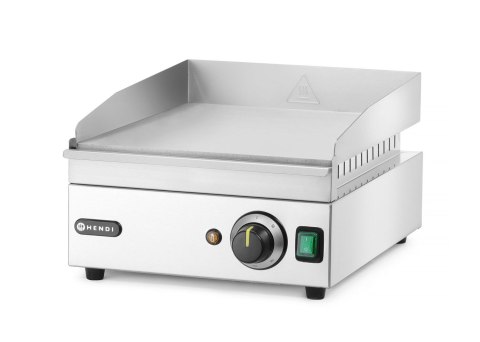 Płyta grillowa, HENDI, Kitchen Line, gładka, 220-240V/2000W, 326x445x(H)225mm