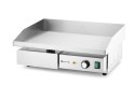 Płyta grillowa, gładka, HENDI, Budget Line, gładka, 220-240V/3000W, 550x430x(H)240mm