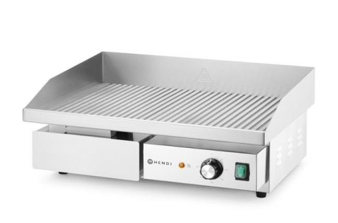 Płyta grillowa żebrowana, HENDI, Budget Line, ryflowana, 220-240V/3000W, 550x430x(H)240mm