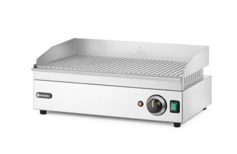 Płyta grillowa żebrowana, HENDI, Kitchen Line, ryflowana, 220-240V/3500W, 697x474x(H)241mm