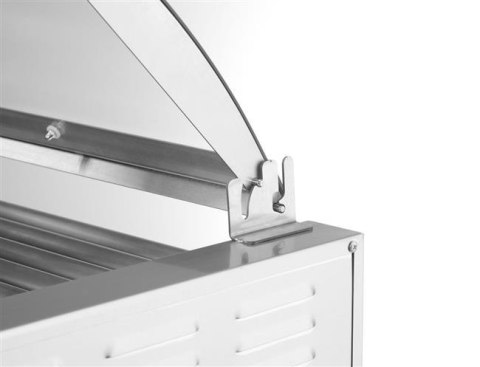 Podgrzewacz rolkowy do parówek jednostrefowy, z energooszczędną pokrywą, HENDI, 9 rolek, 230V/790W, 566x450x(H)259mm Wariant pod