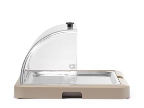 Pojedyncza witrynka chłodząca roll-top Duo UNIQ , HENDI, designed by Robert Bronwasser, beżowy, 460x355x(H)220mm, Prostokątny Wa