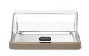 Pojedyncza witrynka chłodząca roll-top Duo UNIQ , HENDI, designed by Robert Bronwasser, beżowy, 460x355x(H)220mm, Prostokątny Wa