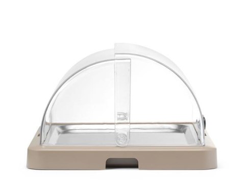 Pojedyncza witrynka chłodząca roll-top Duo UNIQ , HENDI, designed by Robert Bronwasser, beżowy, 460x355x(H)220mm, Prostokątny Wa